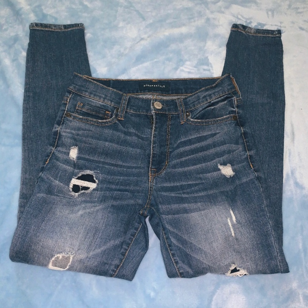 Denim Ripped Jeans